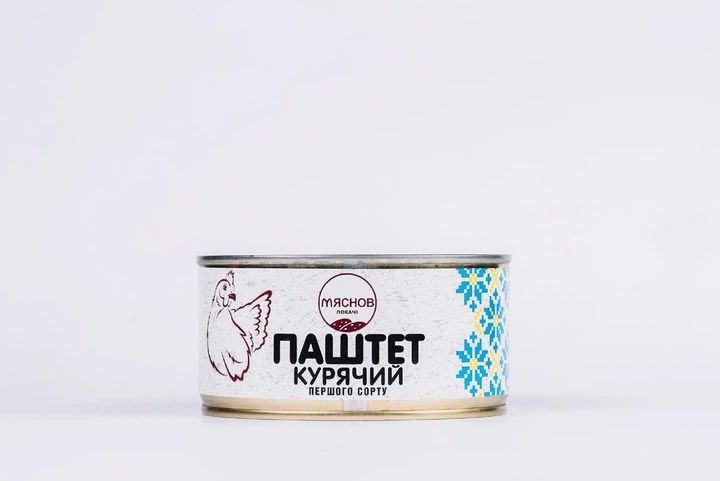 Паштет Курячийпершого сорту з/б 0,320г